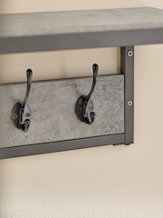 Grey Medium Concrete Coat Hooks - Image 3 of 5