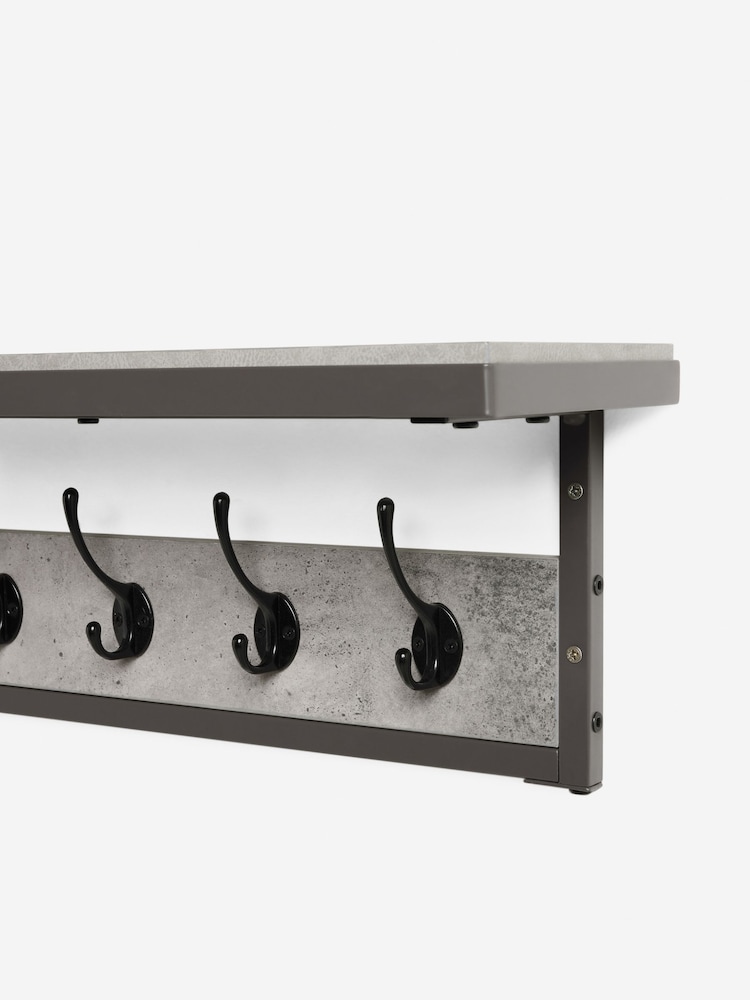 Grey Medium Concrete Coat Hooks - Image 5 of 5