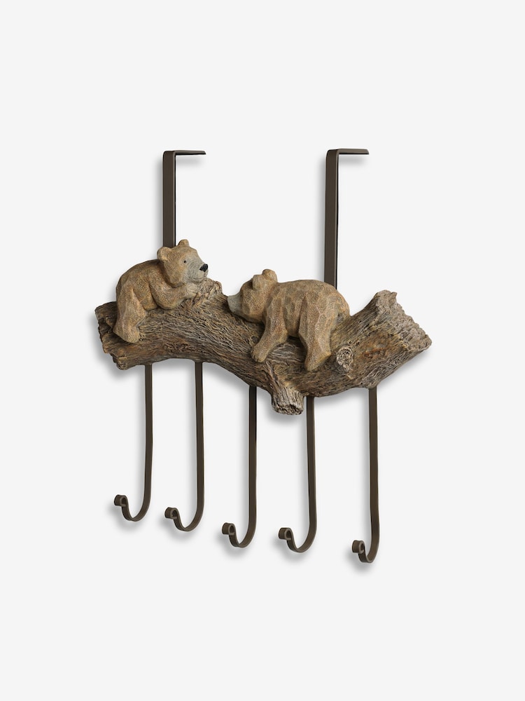 Natural Over Door Barnaby Log Hooks - Image 4 of 4 Natural Over Door Barnaby Log Hooks - Image 4 of 4