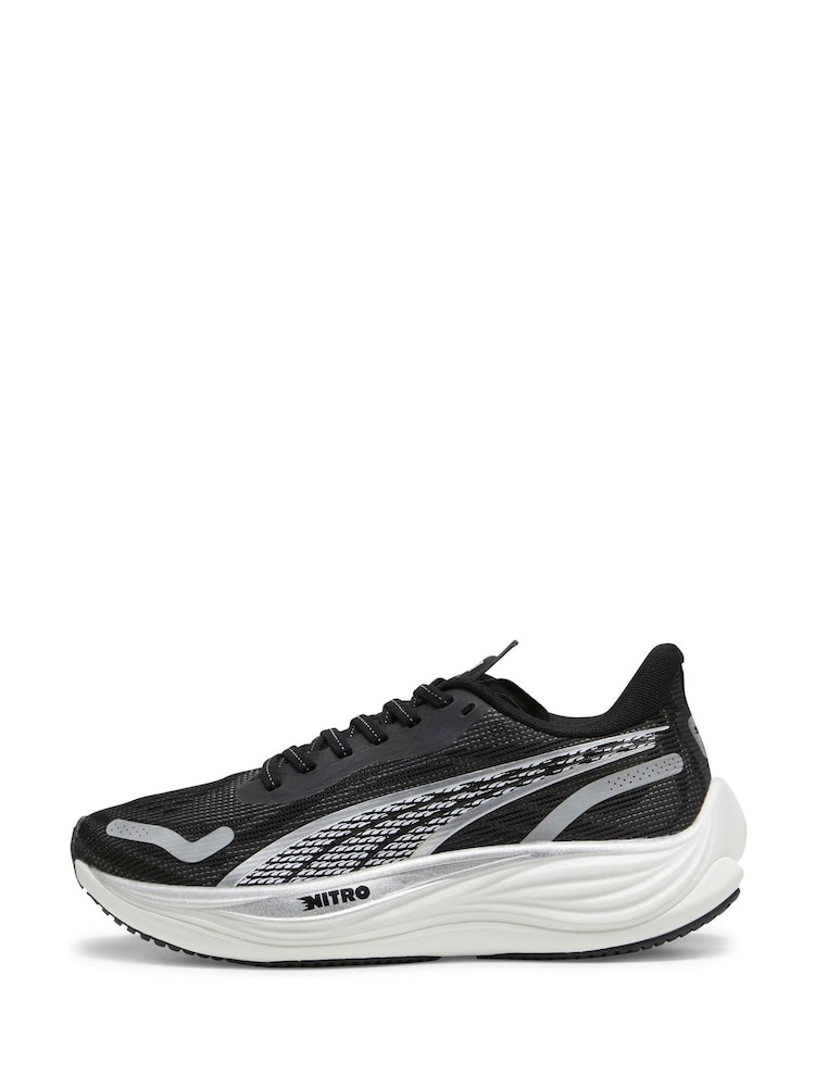 Puma Black Womens Velocity Nitro™ 3 Running Shoes - Image 2 of 8