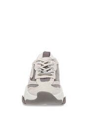 Elfenbein/Grau - Steve Madden Possession-e Turnschuhe - Bild 5 von 8