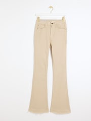 River Island Brown High Rise Tummy Hold Flare Jeans - Image 4 of 6