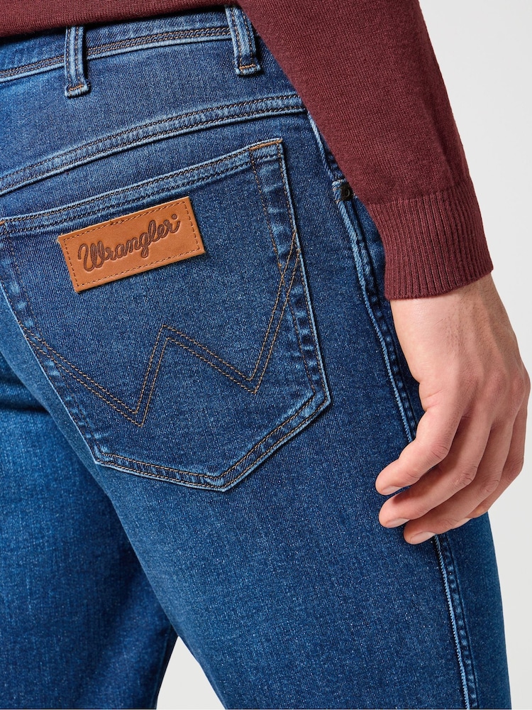 Dark Trails - Wrangler Slim Fit Texas Jeans - Image 5 of 6