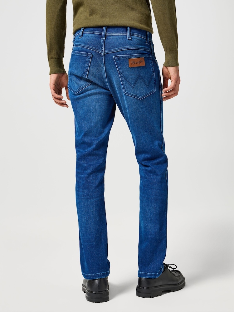 Wrangler Blue Jam Slim Fit Texas Jeans - Image 2 of 6
