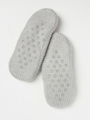 FatFace Grey Short Slipper Socks - Image 2 of 2
