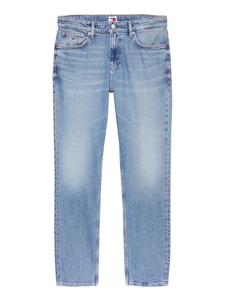 Tommy Jeans Blue Regular Fit Ryan Straight Jeans - Image 4 of 4