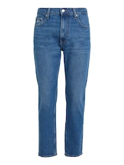 Tommy Jeans Blue Regular Fit Tapered Dad Jeans - Image 5 of 6