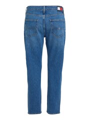 Tommy Jeans Blue Regular Fit Tapered Dad Jeans - Image 6 of 6