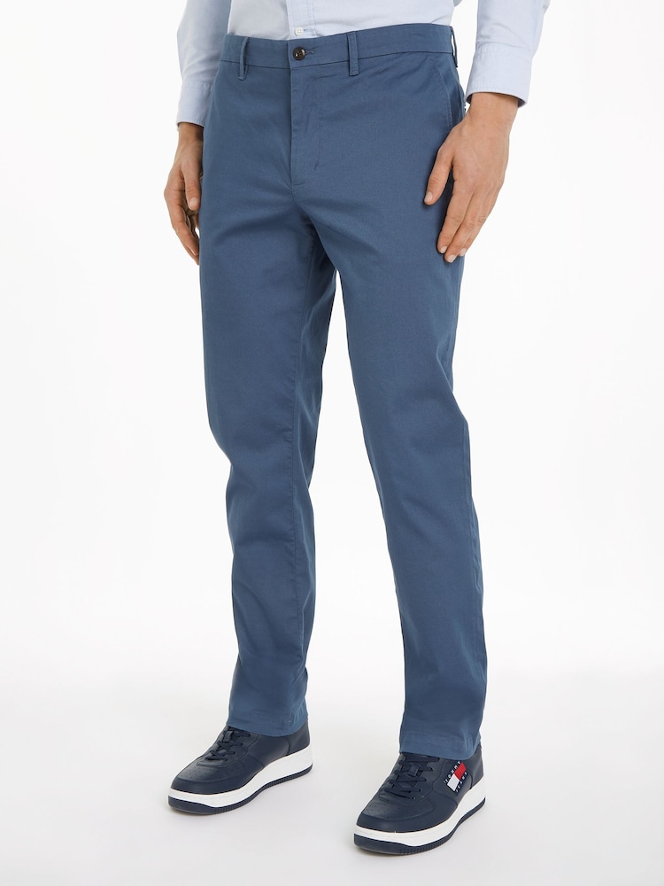 Tommy Hilfiger Denton Printed Chino 100% Cotton Trousers - Изображение 1 из 5