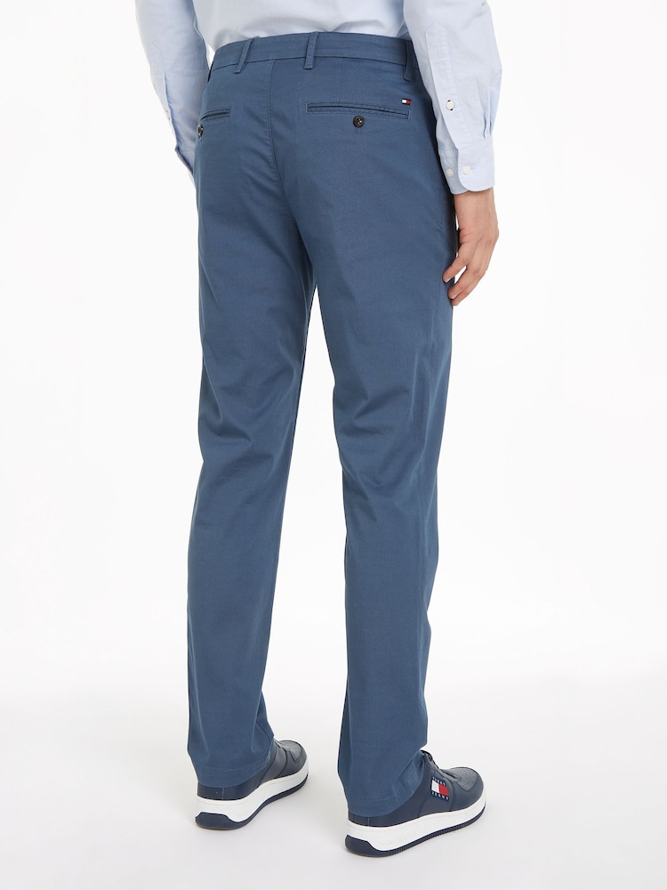 Tommy Hilfiger Denton Printed Chino 100% Cotton Trousers - Изображение 2 из 5
