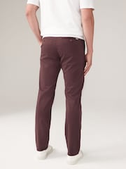 GANT Red Regular Fit Twill Chinos - Image 2 of 7