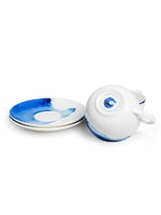 Rick Stein Set of 2 Blue Coves of Cornwall Cup & Saucer - Image 3 of 4