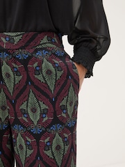 FatFace Ines Multi Dec Leaf Trousers - Image 4 of 5