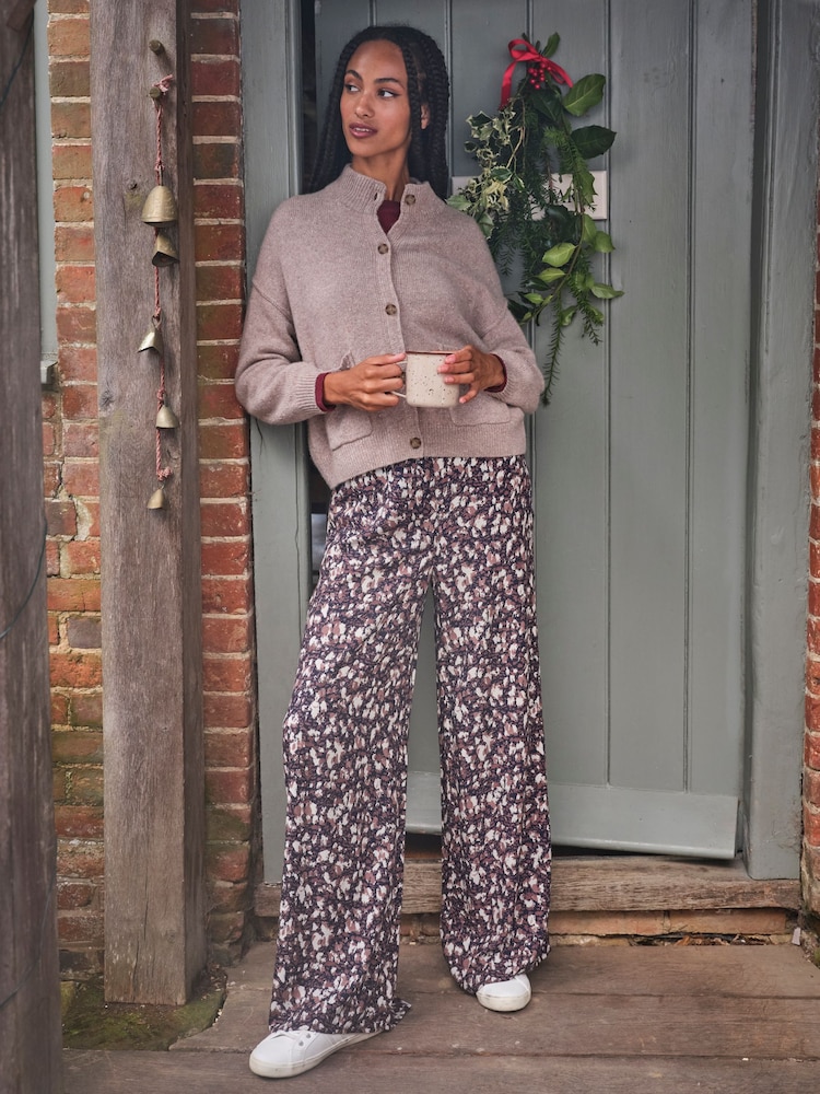 Ines Navy Mark Make Trousers - Image 1 of 9