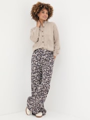 Ines Navy Mark Make Trousers - Image 5 of 9