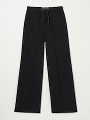 FatFace Black Ely Wide Leg Trousers - Image 5 of 5