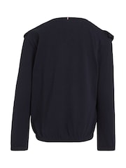 Tommy Hilfiger Blue Ruffle T-Shirt - Image 5 of 6