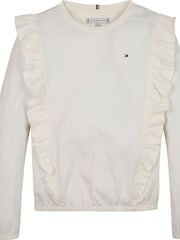 Tommy Hilfiger White Ruffle T-Shirt - Image 4 of 5