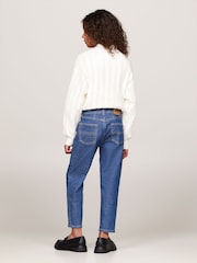 Tommy Hilfiger Blue Tapered Salt And Pepper Jeans - Image 2 of 4