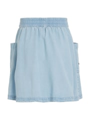 Tommy Hilfiger Blue Flower Mini TENCEL™ Skirt - Image 5 of 6