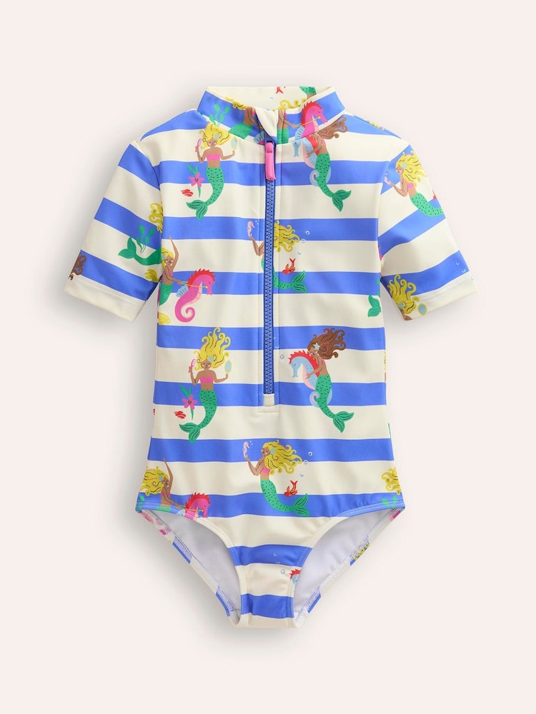 Boden Maillot de bain Mermaid Manches courtes - Image 1 of 3