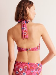 Top de bikini con cuello halter Levanzo de Boden - Imagen 3 de 7