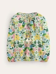 Boden Green Serena 100% Cotton Blouse - Image 6 of 6