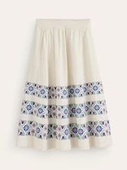 Boden Layla Embroidered Midi Skirt - Bild 5 von 5