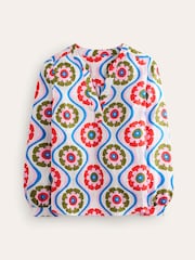 Boden Cream Alice 100% Linen Top - Image 5 of 5