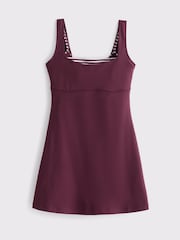Abercrombie & Fitch Scuplt Double Layer Dress - Imaginea 8 din 8