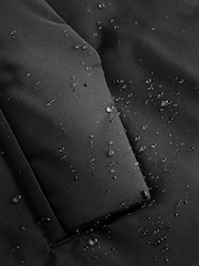 Black Shower Resistant Padded Coat (3-16yrs) - Image 11 of 11