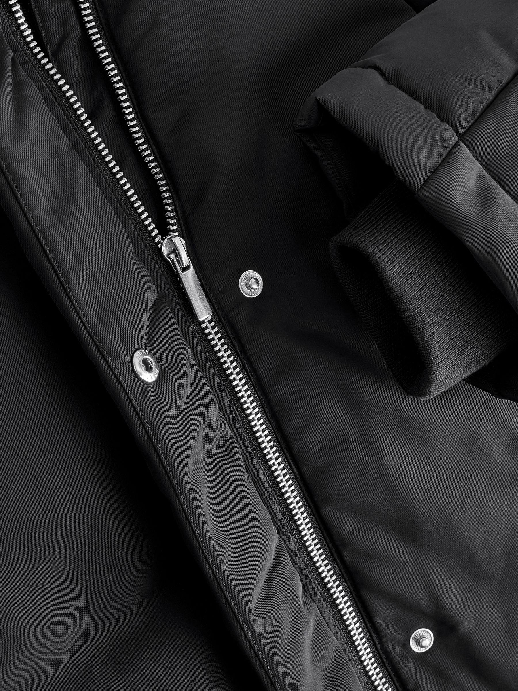 Buy Black Shower Resistant Padded Coat (3-16yrs) from Next USA