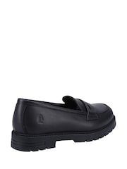 Hush Puppies Black Hazel Senior Loafers - Image 5 of 6