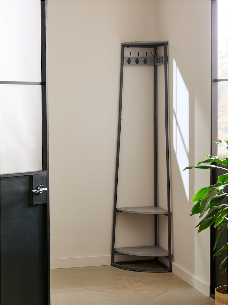 Grey Concrete Coat Stand - Image 2 of 7 Grey Concrete Coat Stand - Image 2 of 7