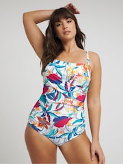 Simply Be – Magisculpt – Bauchweg-Bandeau-Badeanzug - Bild 1 von 4