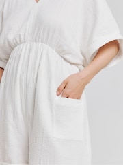 Simply Be Cheesecloth-Overall aus 100 % Baumwolle - Bild 4 von 4