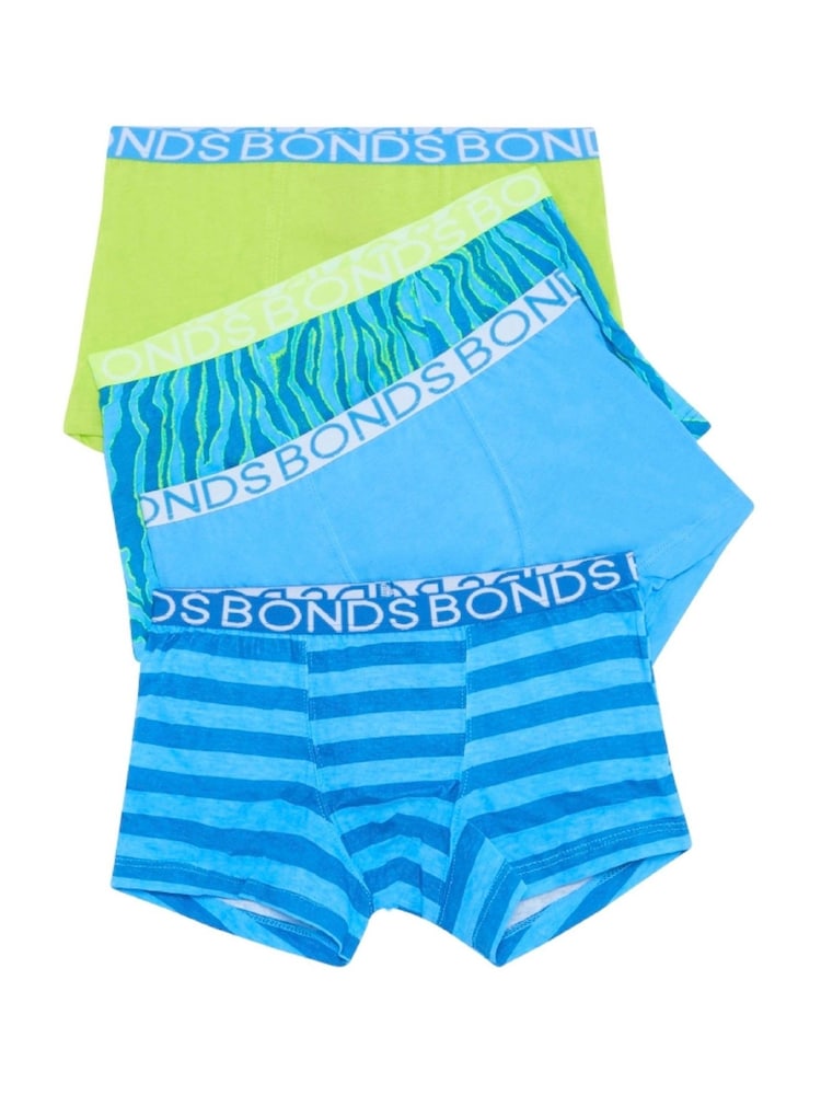 Bonds Blue Stripe Boxers 4 Pack - Imagen 1 de 3 Bonds Blue Stripe Boxers 4 Pack - Imagen 1 de 3