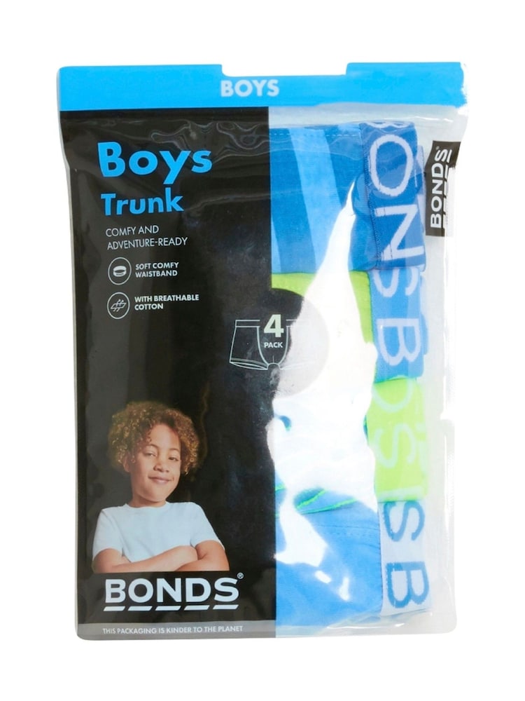 Bonds Blue Stripe Boxers 4 Pack - Imagen 3 de 3 Bonds Blue Stripe Boxers 4 Pack - Imagen 3 de 3