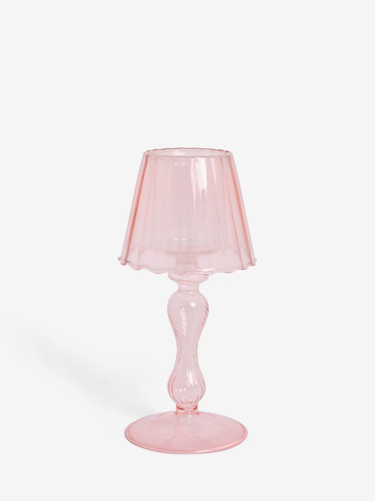 Shabby Chic by Rachel Ashwell® Pink Tea Light Holder - Image 4 of 4