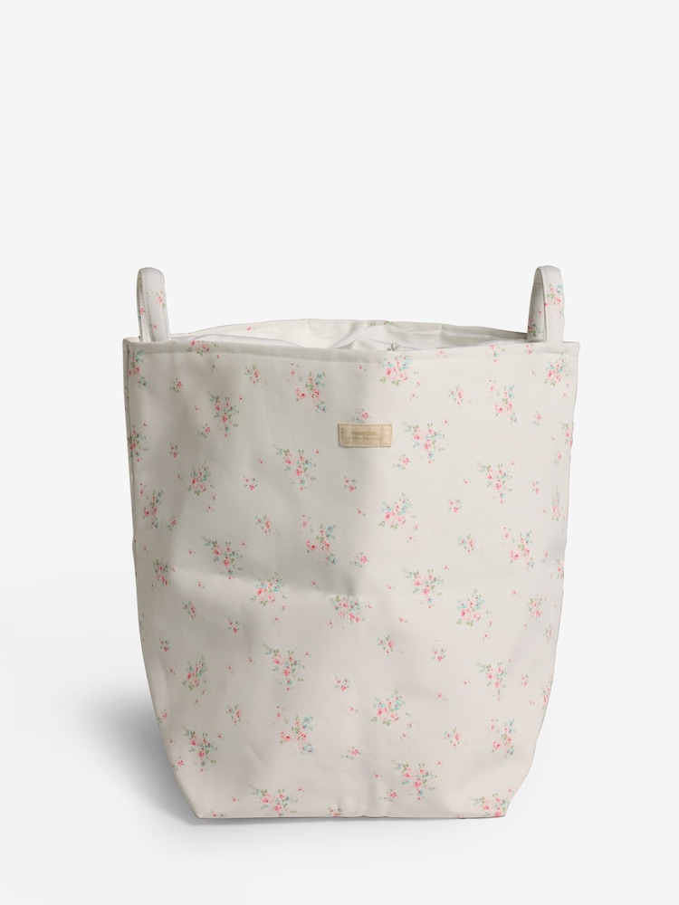Shabby Chic by Rachel Ashwell® White/Pink Rosabelle Laundry Bag - Image 4 of 4 Shabby Chic by Rachel Ashwell® White/Pink Rosabelle Laundry Bag - Image 4 of 4