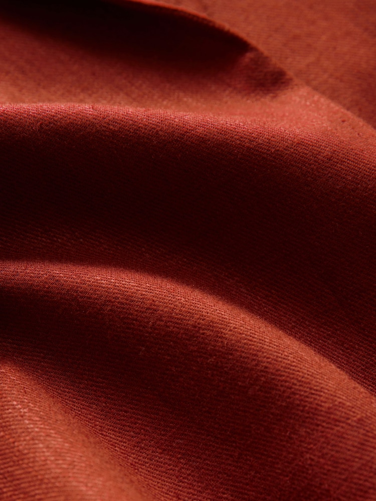 Roestbruin - Tailored Blazer With Linen - Image 6 of 6