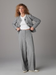 Noir/Blanc - Pantalon Mono à dos élastique - Image 1 of 9