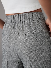 Noir/Blanc - Pantalon Mono à dos élastique - Image 4 of 9