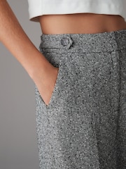 Noir/Blanc - Pantalon Mono à dos élastique - Image 5 of 9