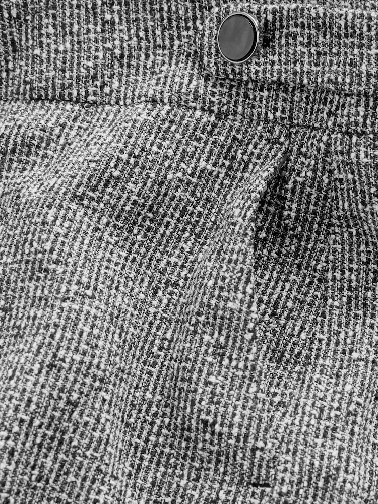 Noir/Blanc - Pantalon Mono à dos élastique - Image 7 of 9