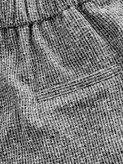 Noir/Blanc - Pantalon Mono à dos élastique - Image 8 of 9