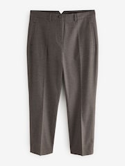 Marrón - Tailored Checked Slim Trousers - Imagen 6 de 8