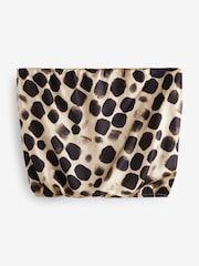 Or - Glossy Satin Top bandeau imprimé - Image 5 de 6