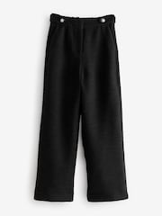 Noir - Pantalon large texturé Boucle - Image 5 of 7