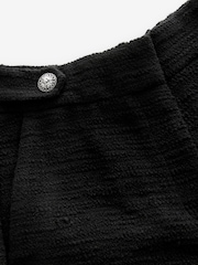 Noir - Pantalon large texturé Boucle - Image 6 of 7